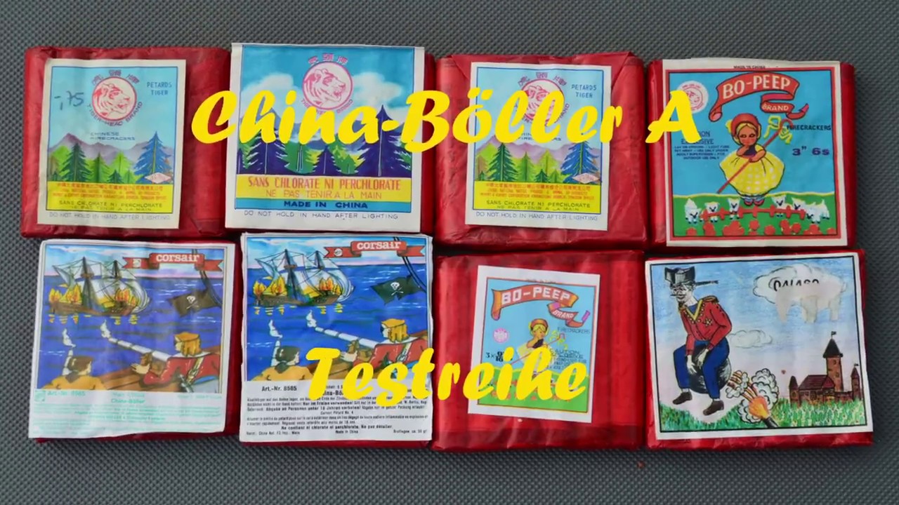 A-Böller 70-80er Jahre Testreihe vs Funke A-Böller (LKF, Moog Nico, Weco, ...)