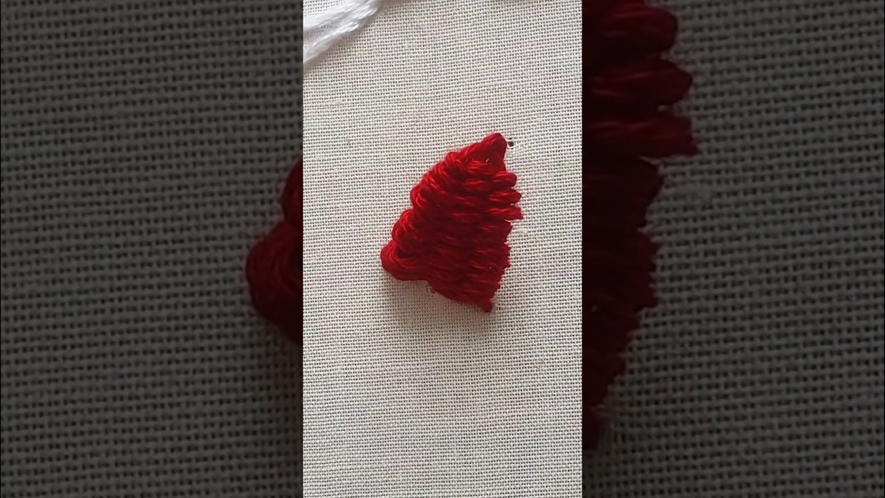 How to embroider woven Picot Stitch