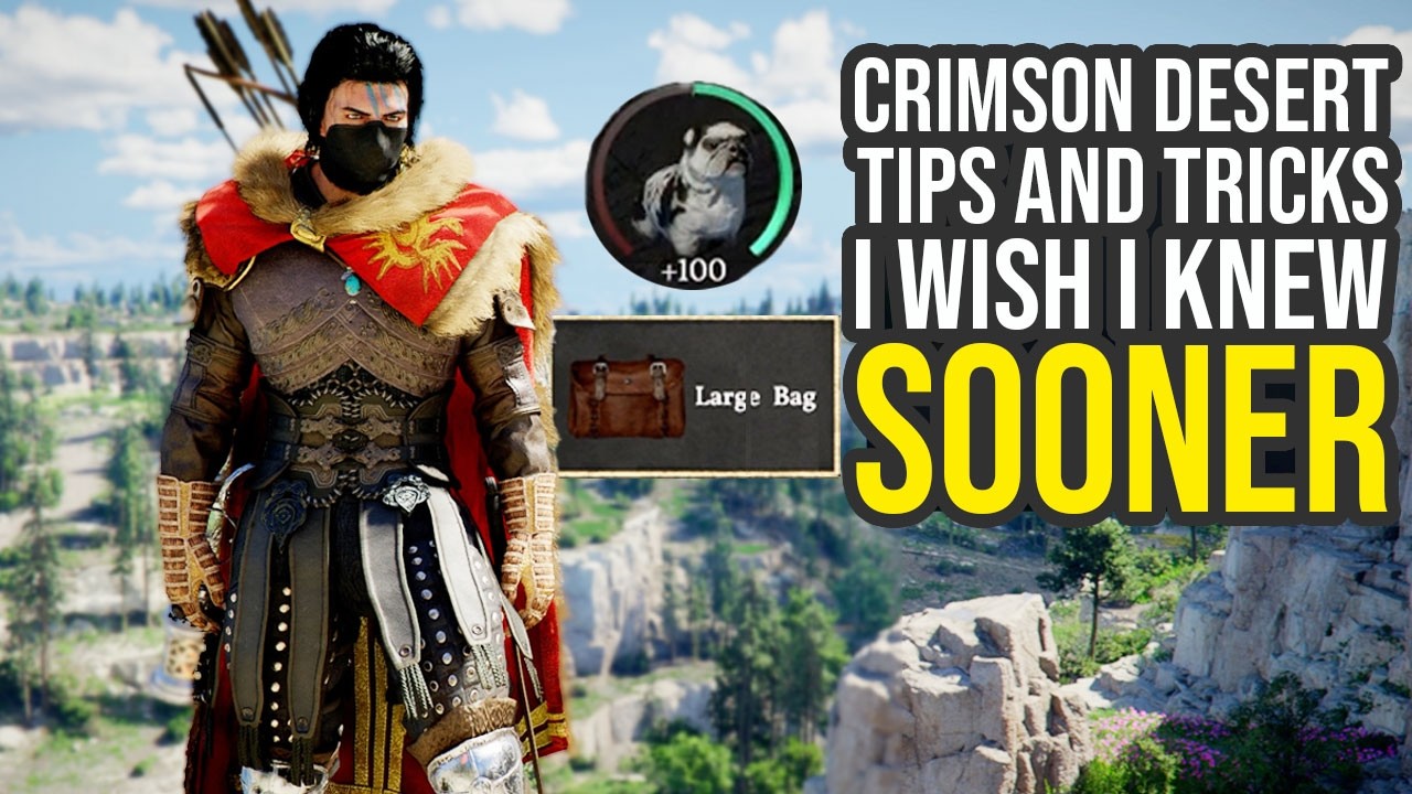 Crimson Desert Tips And Tricks I Wish I Knew Earlier... (Crimson Desert Beginners Guide)