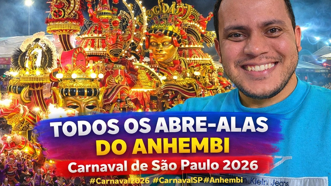 TODOS OS ABRE-ALAS DO ANHEMBI | Carnaval de São Paulo 2026