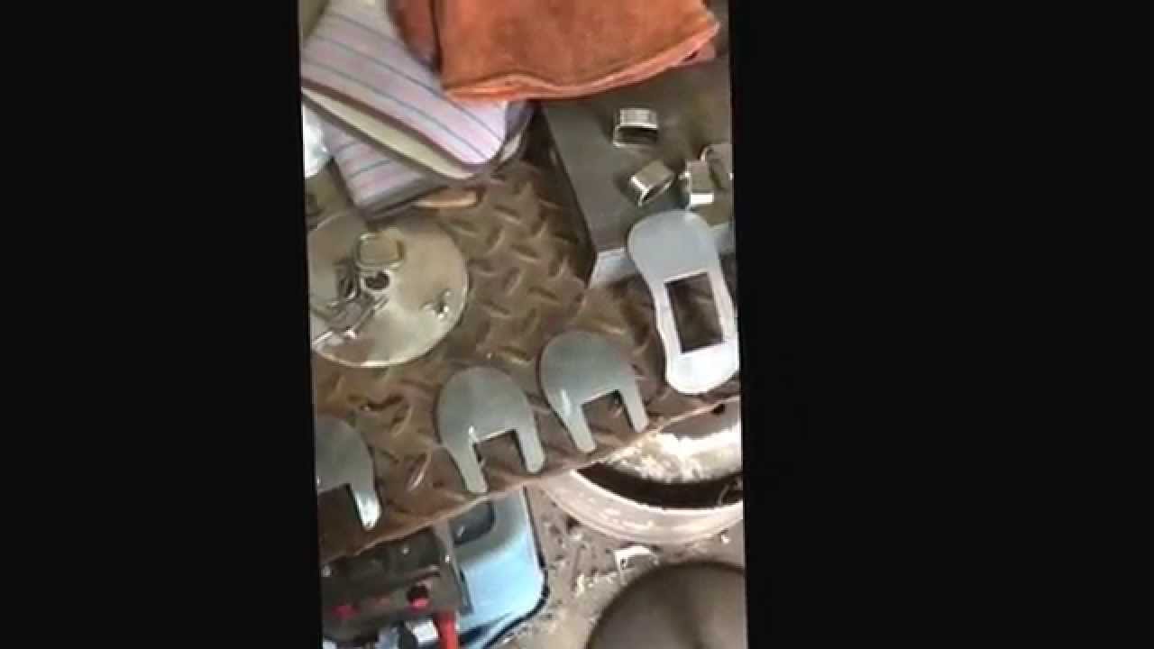 Part 1 of buckle making