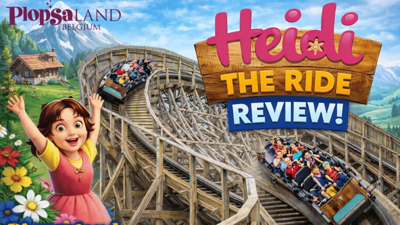 Heidi The Ride Review | Is This Wooden Coaster at Plopsaland Belgium Worth Riding?