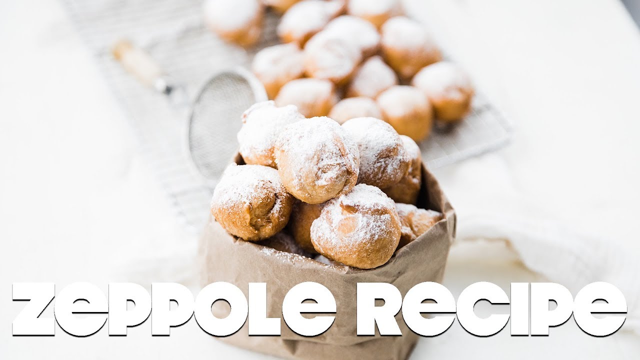 Zeppole Recipe // The Most Delicious Italian Donuts Ever