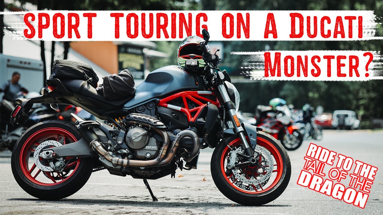 Sport Touring on a Ducati Monster 821?  Motorcycle Trip to the Dragon