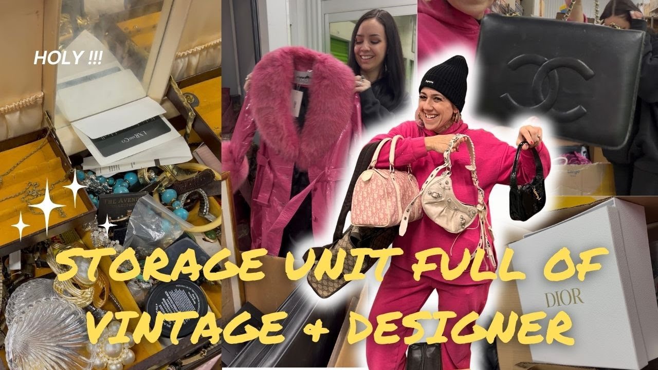 I Went Back to the Stranger’s Storage Unit… Full of Vintage & Designer I Thrift with me in NYC