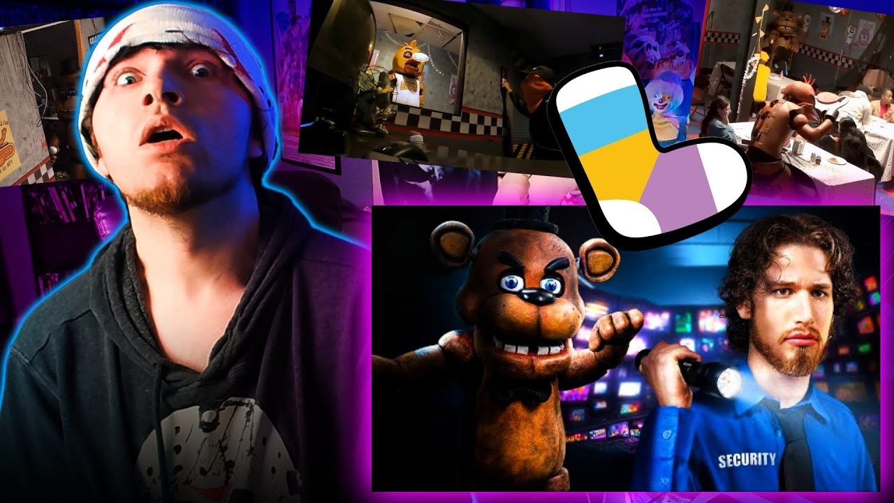 Security Guard REACTS to Five Nights At Freddy's In Real Life | SOCKS REACTION