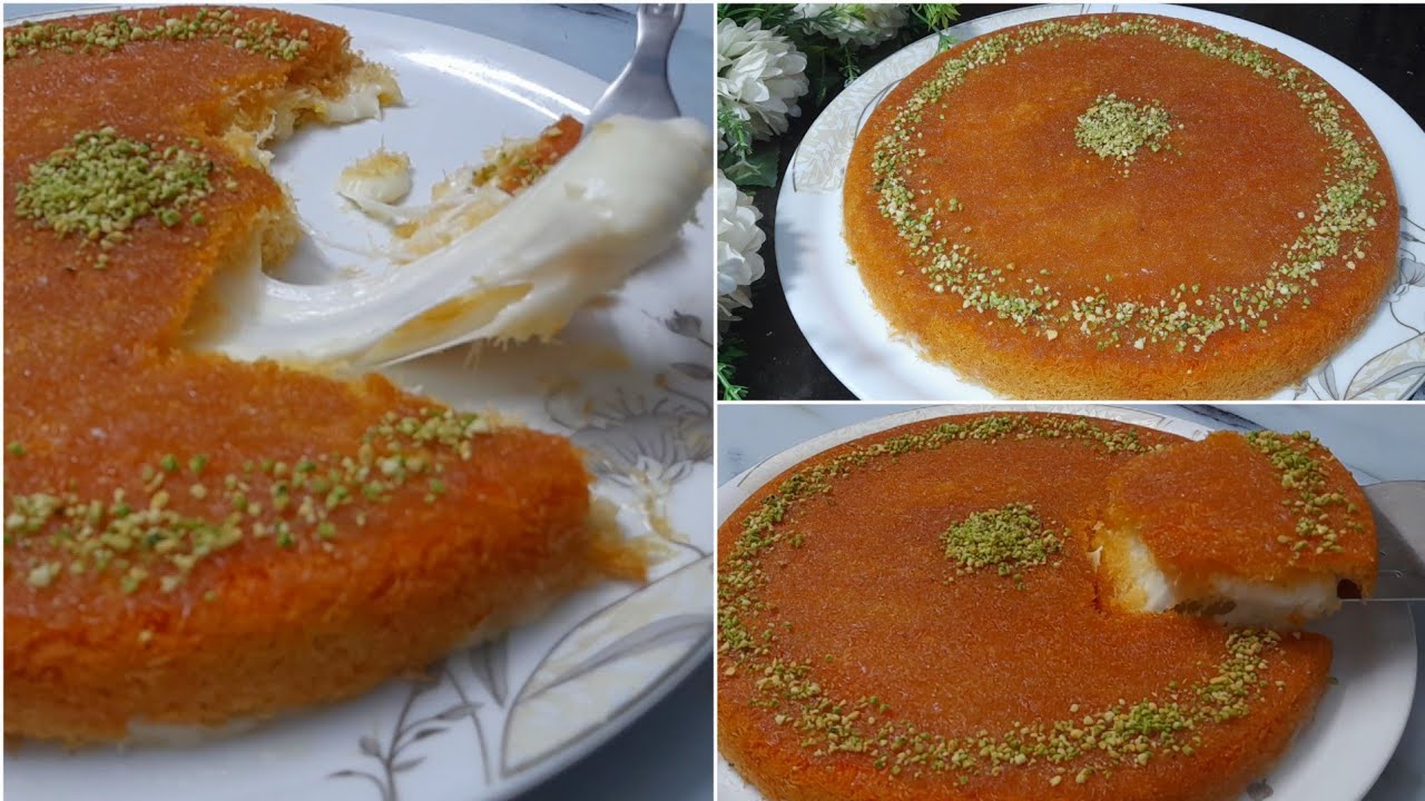 الكنافه النابلسيه❗️الكنافه بالجبنه فى الفرن بكل أسرارها❗️بديل الجبنه العكاوى فى البيت‼️طعم لا يقاوم