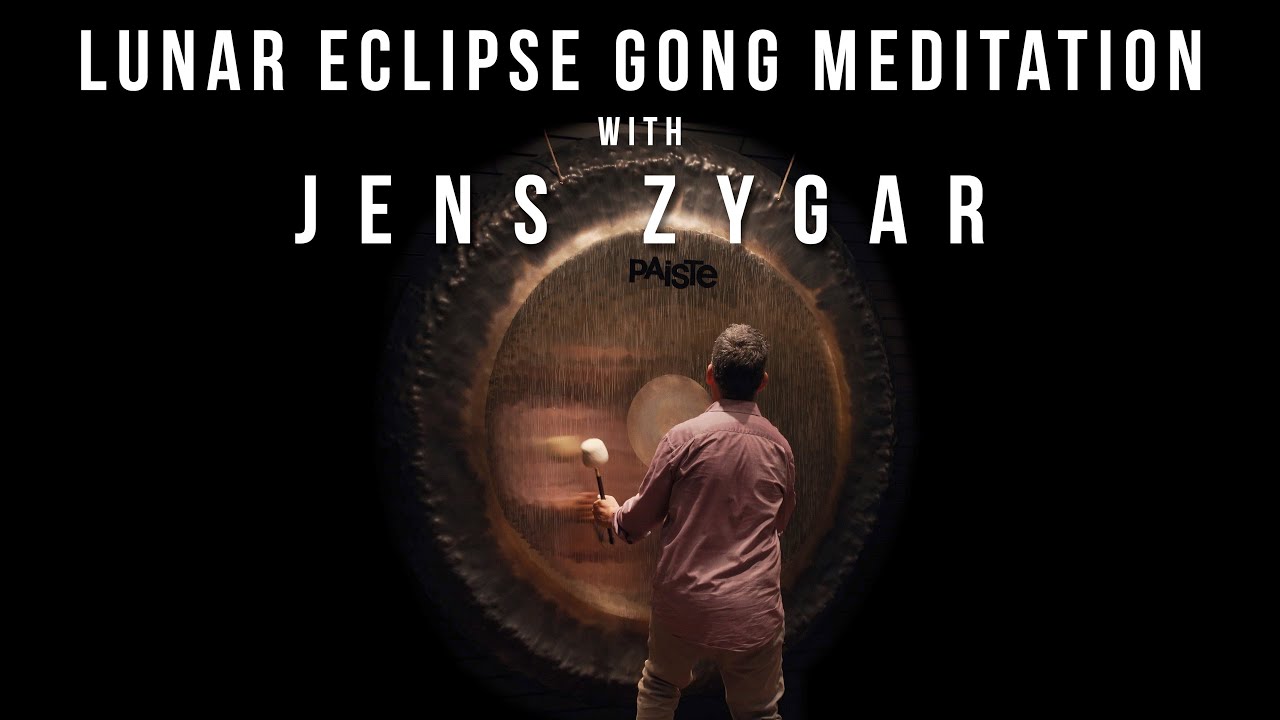 Lunar Eclipse Gong Meditation with Jens Zygar at Memphis Gong Chamber