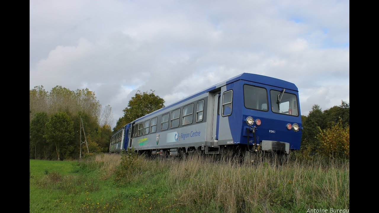 Autorails Socofer X240 dans le Bas-Berry