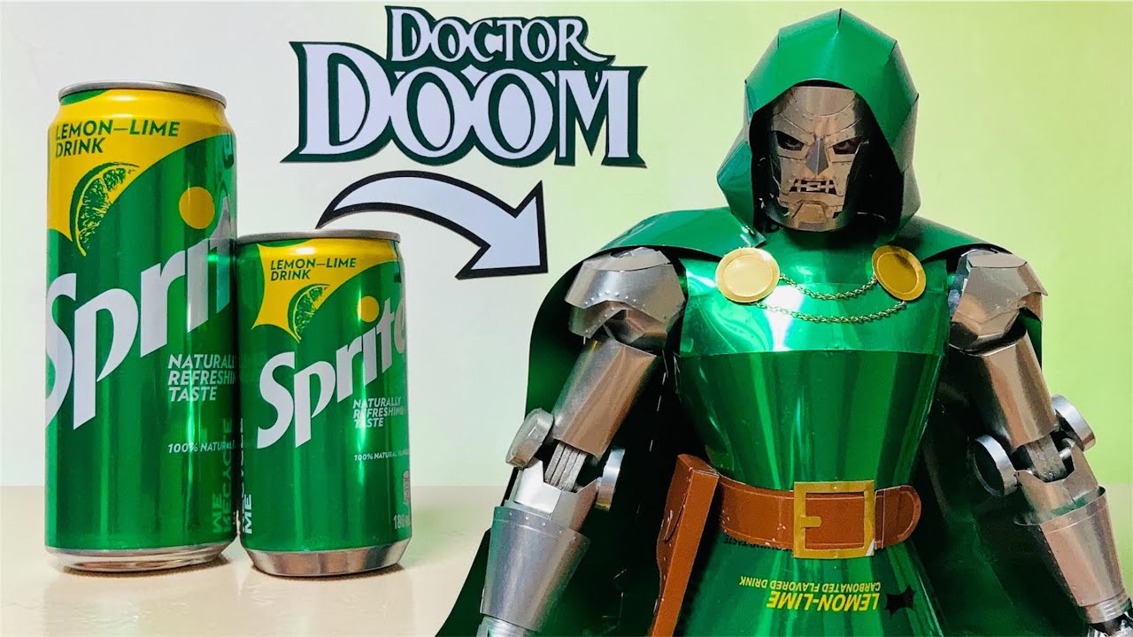 Homemade DR. DOOM Full Body Armored Suit Using Soda cans | Avengers: Doomsday | Let’s Recycle♻️💚