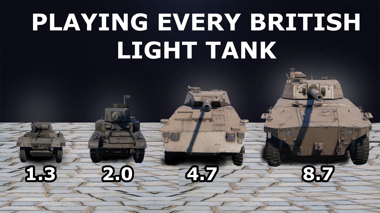 Getting 10 Kills in Every British Light Tank* | Day 48 UK Tech Tree Grind