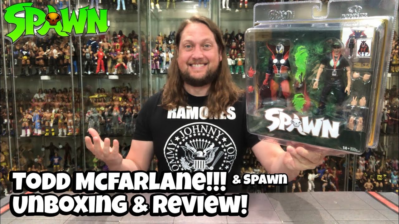 Todd McFarlane & Spawn Unboxing & Review! The Couch Will Never Be The Same Again!!