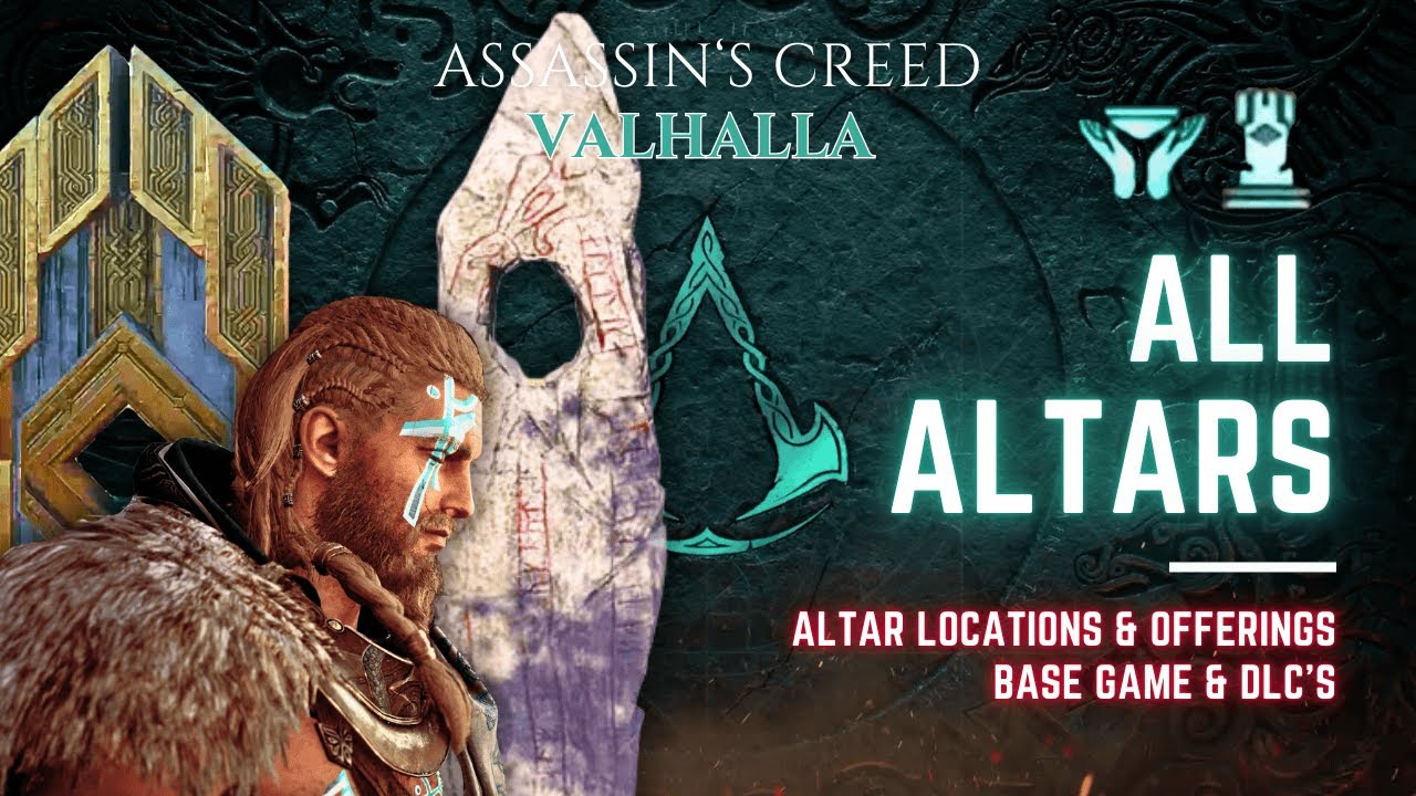EVERY ALTAR In AC Valhalla (Base Game + All DLCs) | Assassin's Creed Altar Locations & Offerings