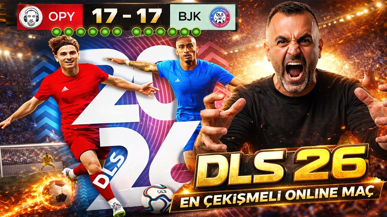 DLS 26 - BİTMEYEN EN ÇEKİŞMELİ ONLİNE MAÇ ! - DREAM LEAGUE SOCCER 2026