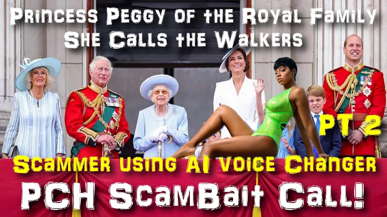 Princess Peggy the PCH scammer claiming to be royal family and best friends with Andrew Goldberg pt2