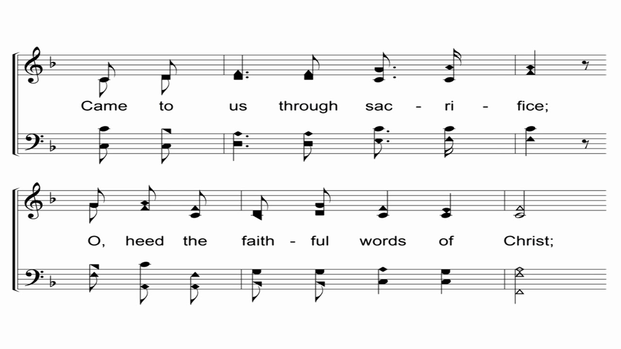 Ancient Words - A Cappella Hymn