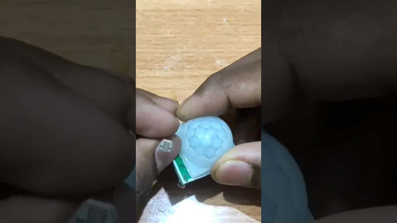 PIR Sensor working and Modifications #electronics #pirsensor #ldr #motionsensorlight