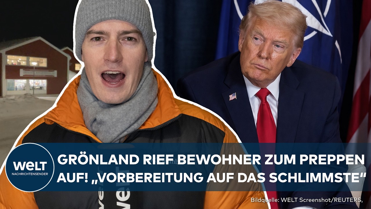 NUUK: Grönländer trauen Trumps Plänen nicht! Frust auf Grönland - 