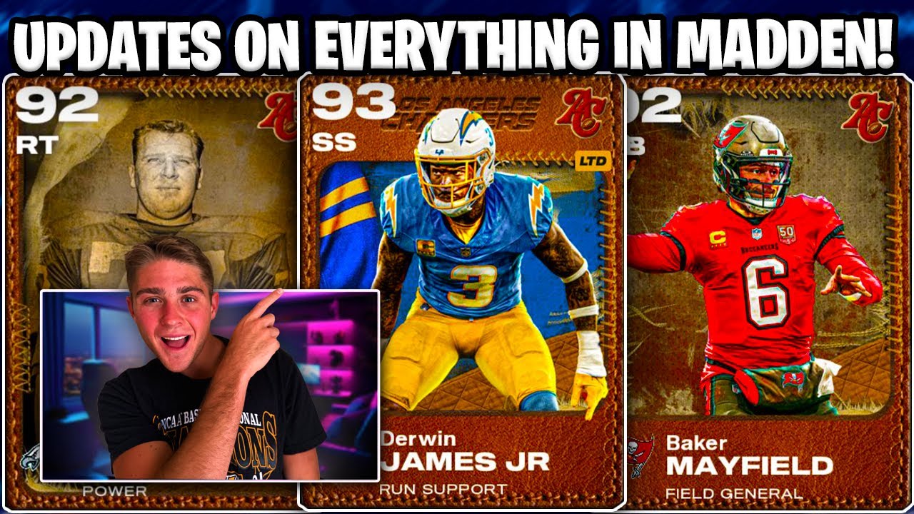 ОБНОВЛЕНИЯ ПО ВСЕМ НОВОСТЯМ MADDEN 26! ОСЕННЯЯ КЛАССИКА, ВСЕ ПРЕМЬЕРЫ MADDEN И КОЛЛЕКЦИОННЫХ СЕРИ...