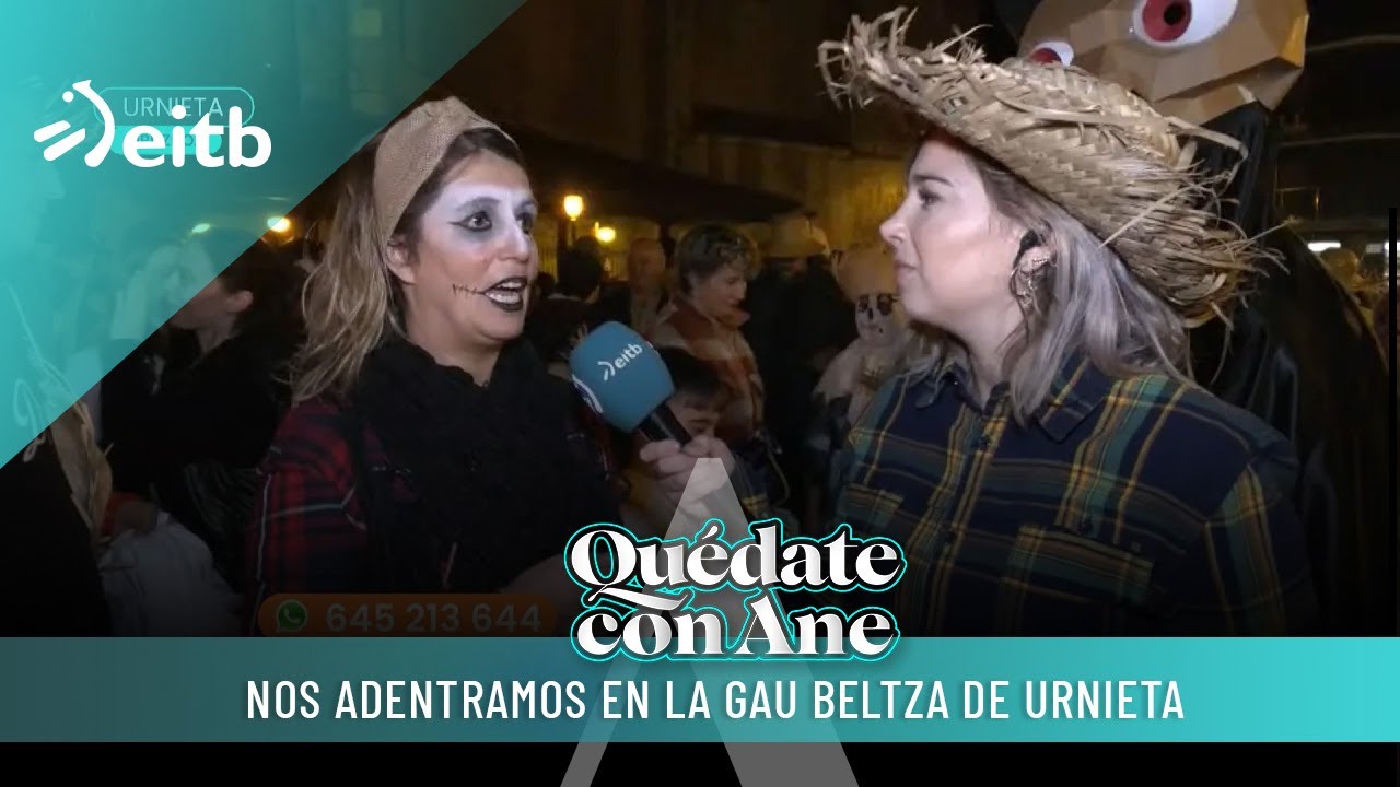 Nos adentramos en la Gau Beltza de Urnieta, una celebración recuperada de tiempos pasados