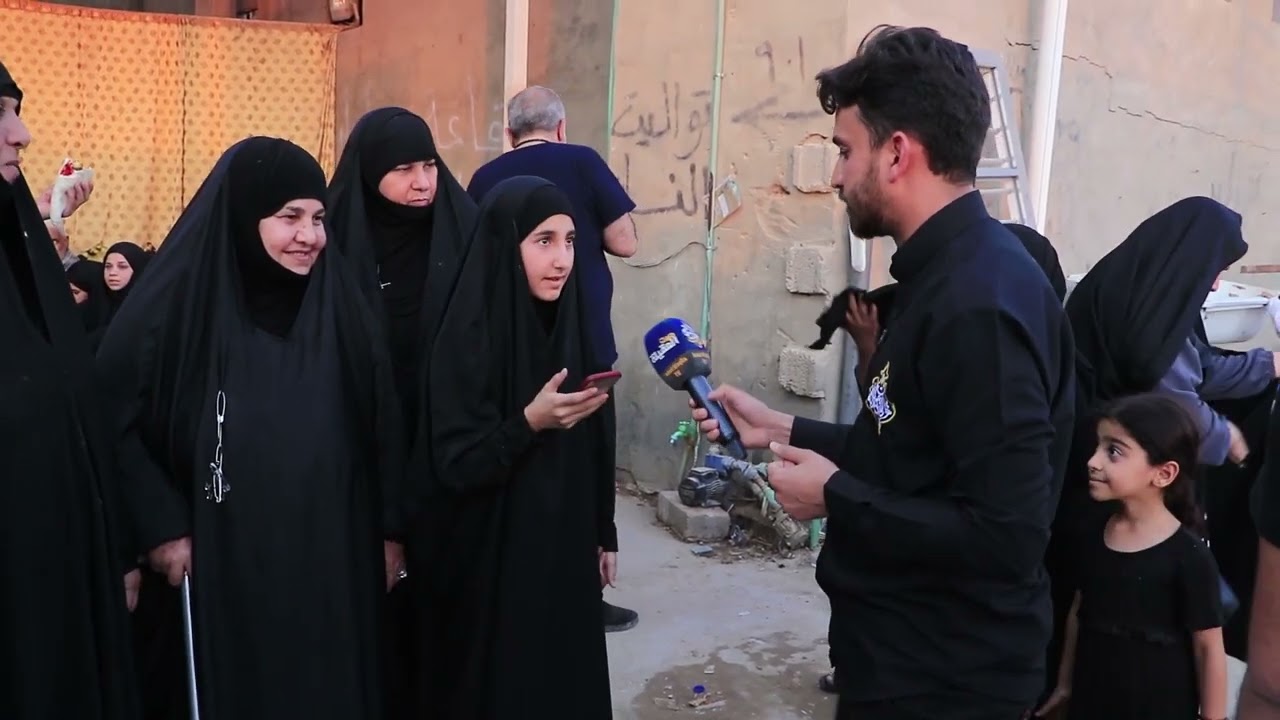 موكب شهداء الطف تغطية خاصة  بين النجف وكربلاء