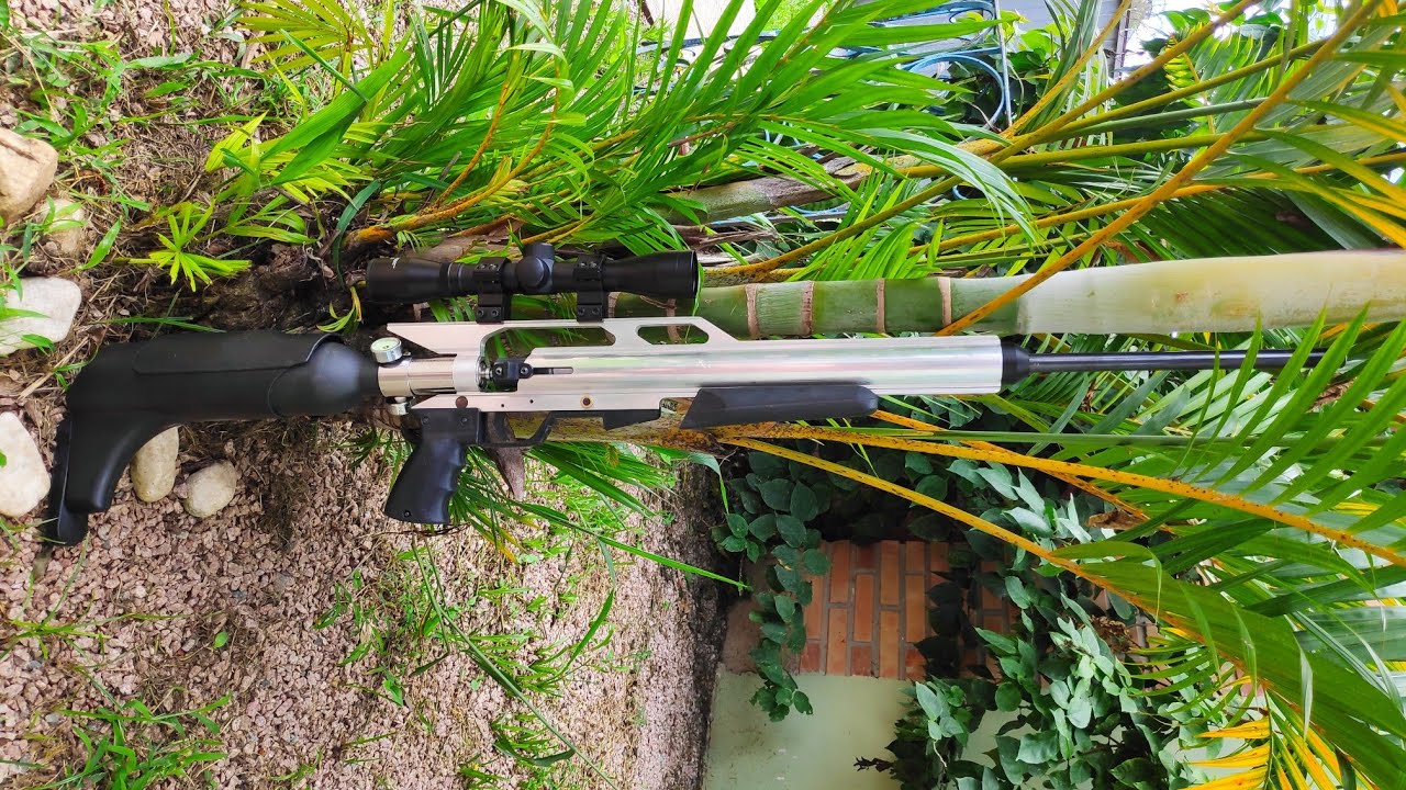 Nova configuração ficou insana! Carabina de pressão PCP custom G2 5.5mm 2021