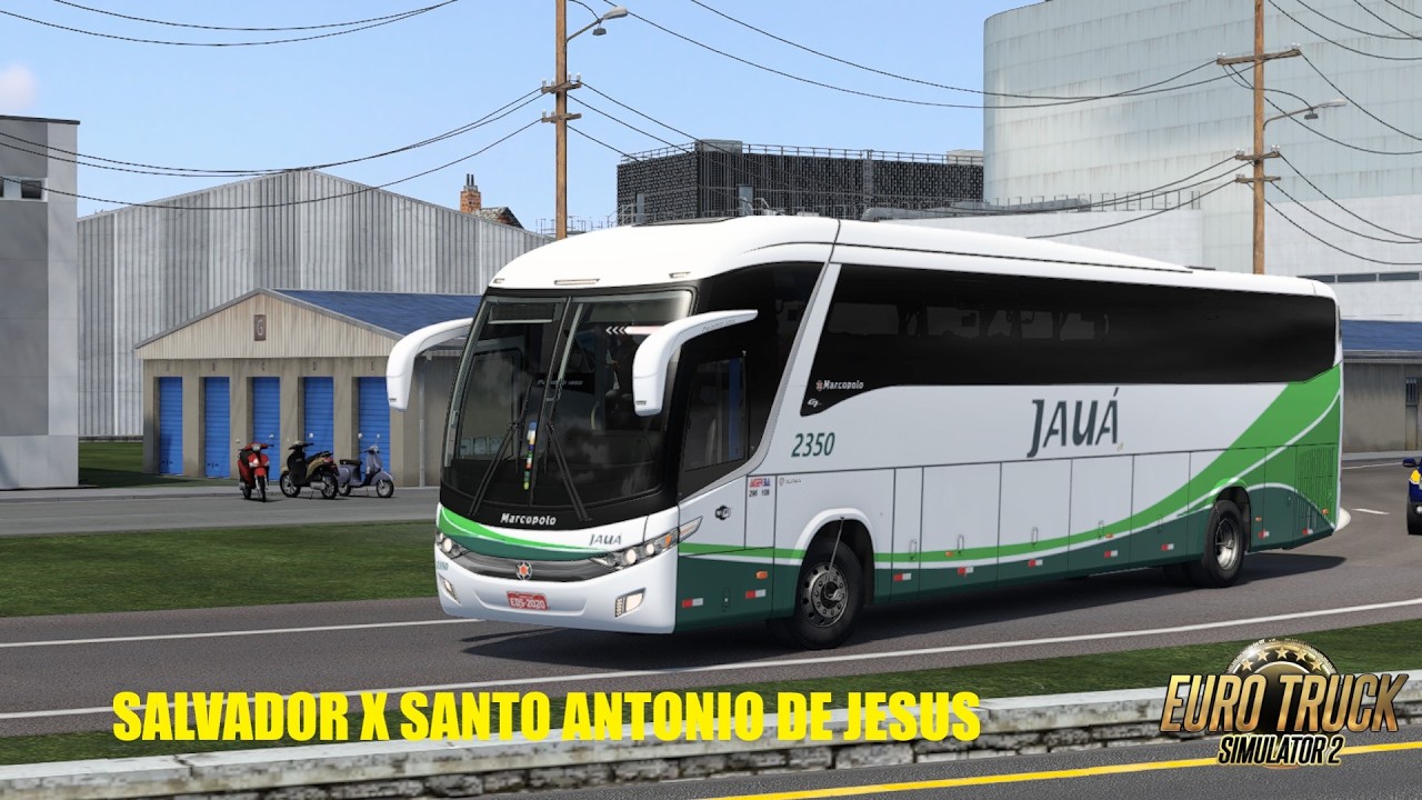 EURO TRUCK SIMULATOR 2 GAMEPLAY RÁPIDA COM MODS MAPA EAA E MARCOPOLO G7