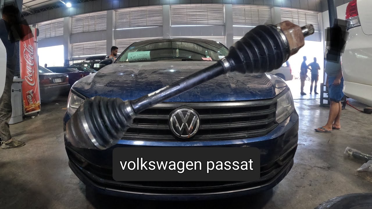CV axle ( drive shaft ) replacement ... volkswagen passat #volkswagen #passat