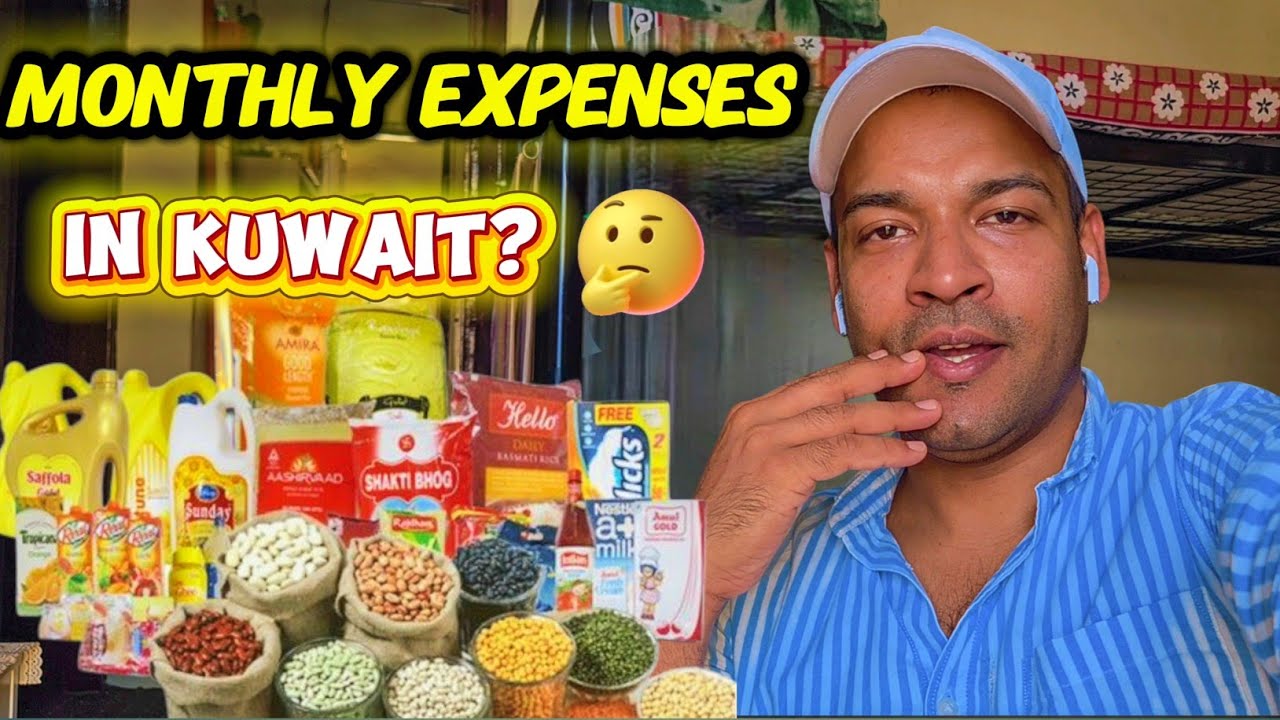 Monthly expenses in Kuwait ?💰 | कुवैत में मासिक खर्च?💰🤔🇰🇼 (Hindivlog)  