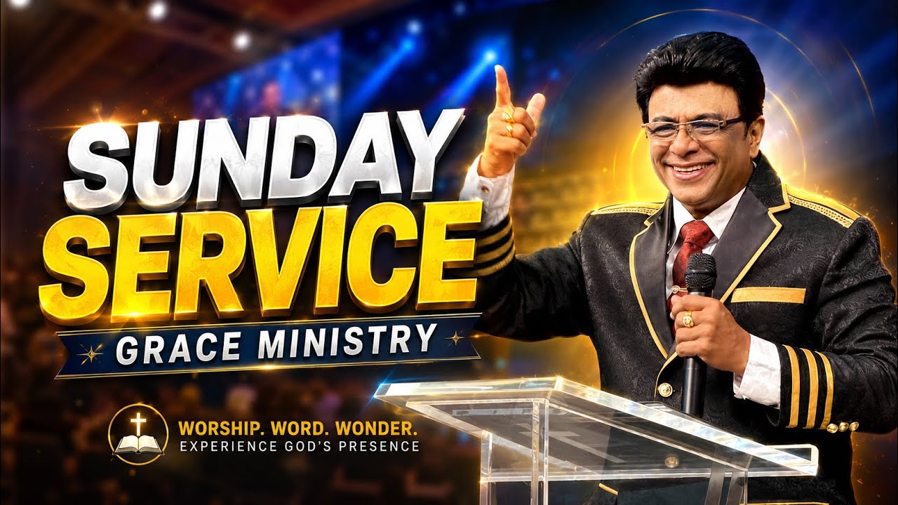 Live: ಭಾನುವಾರ ಆರಾಧನೆ | Sunday Service | Kannada Sermon | Grace Ministry Banglore 2026