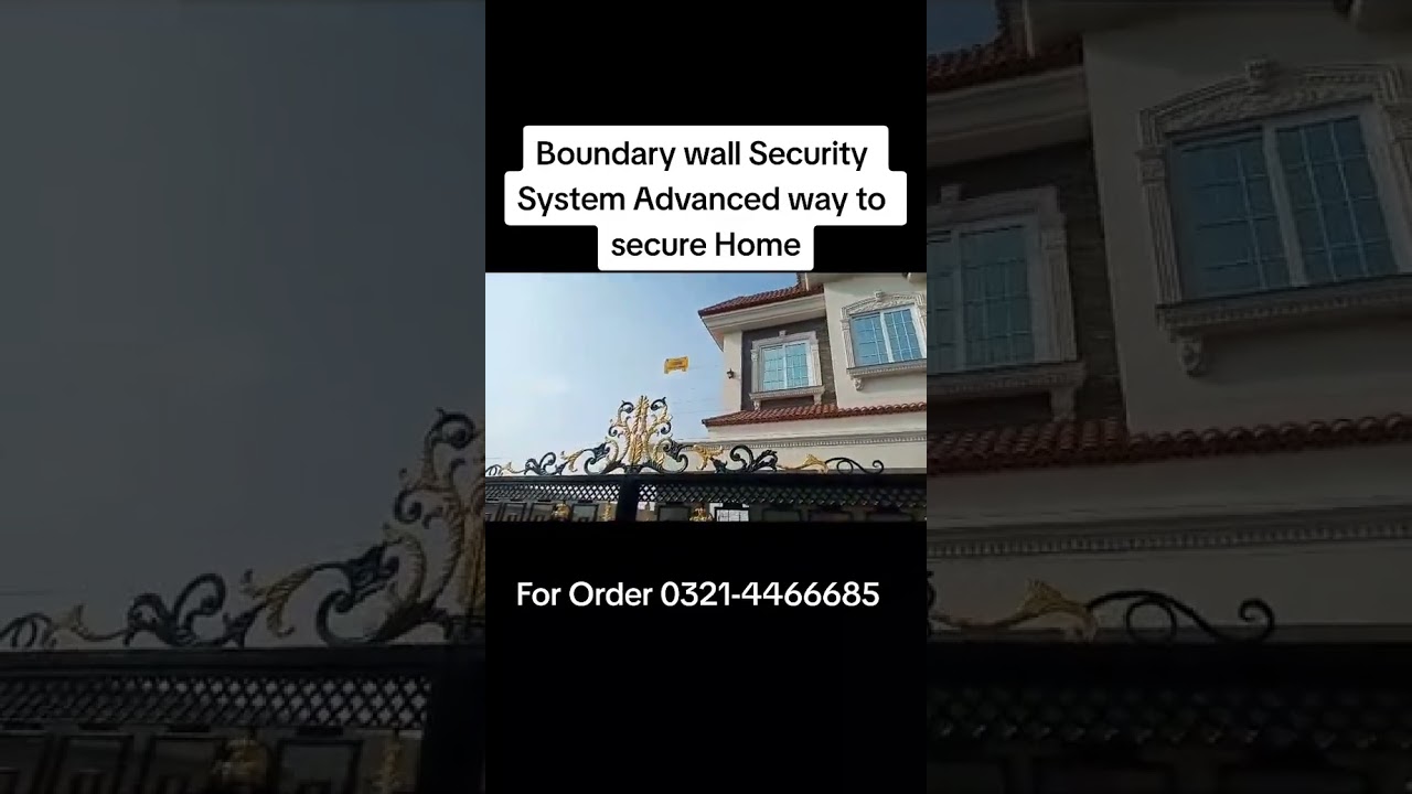 Boundary wall security system #electricfence #security #electric_fence #bestsecuritycompany