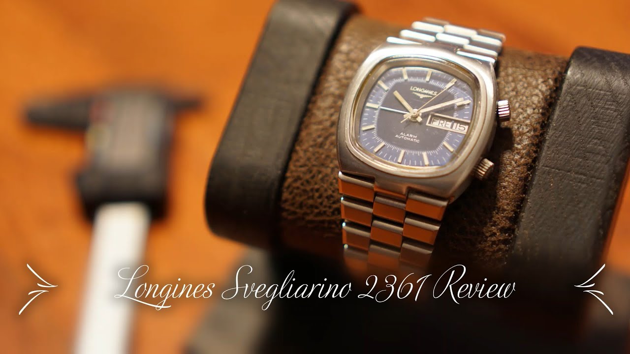 Longines Svegliarino 2361 Review and History of Alarm Watch - Memovox, Bellmatic, Cricket, and etc
