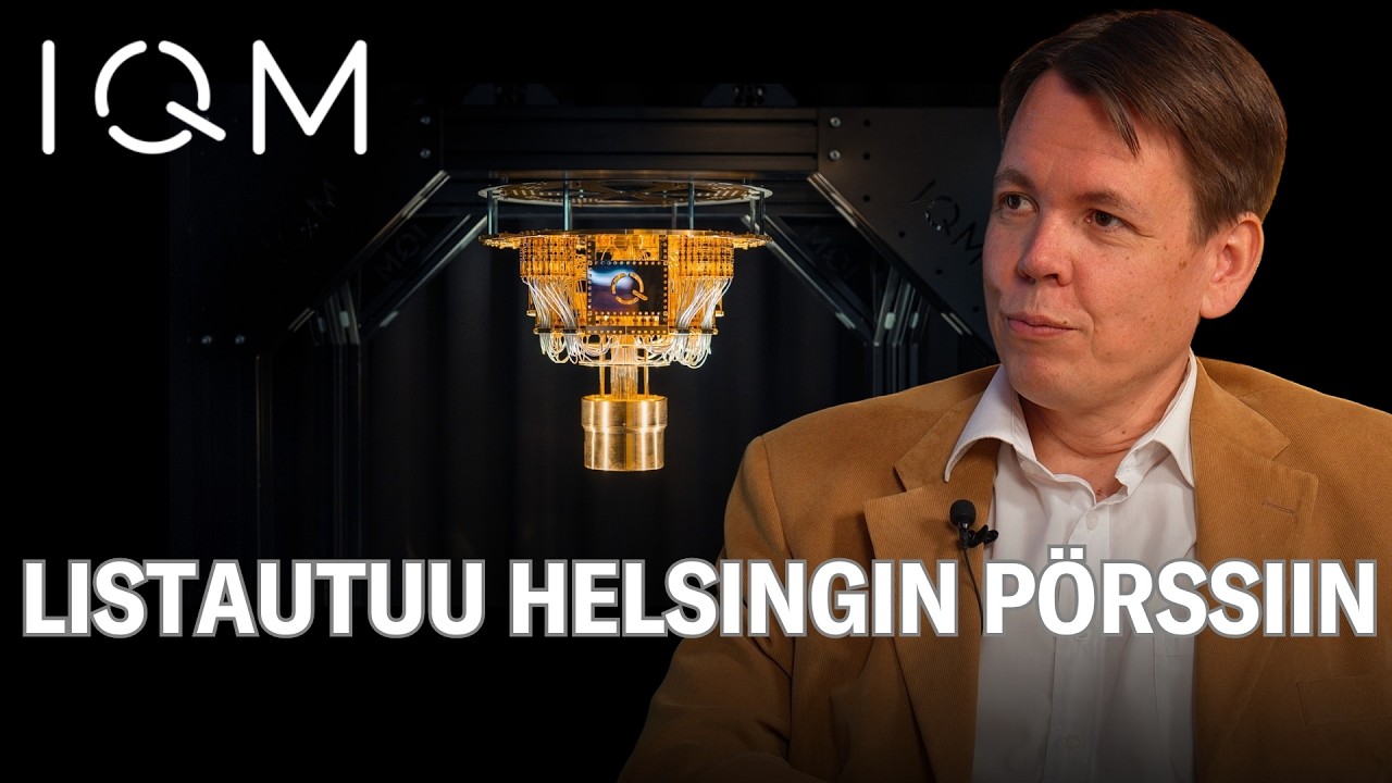 Kvanttiyhti&ouml; IQM listautuu Helsingin p&ouml;rssiin