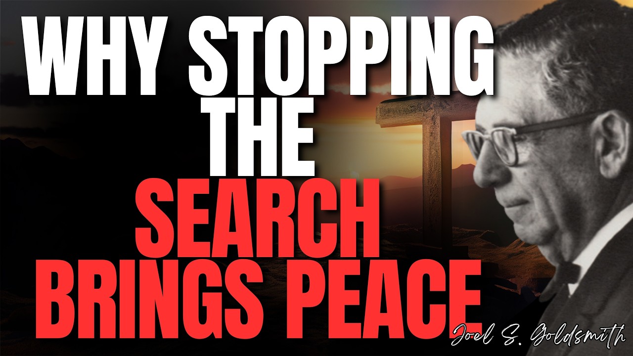 JOEL S. GOLDSMITH: The SHOCKING Truth About I AM — Why STOPPING the Search Brings PEACE