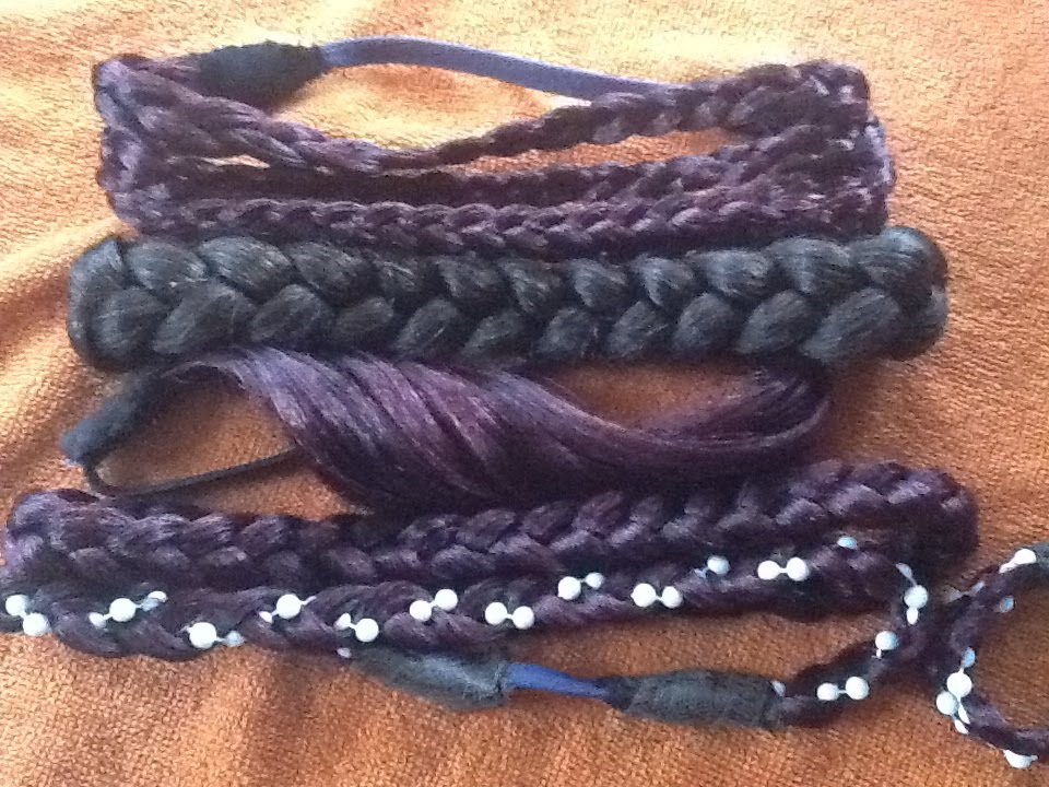How to make your own  Synthetic hair Headbands