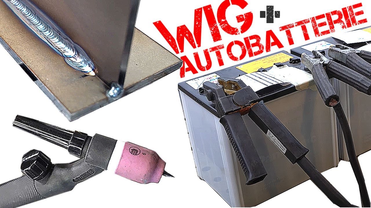 Kann man mit einer Autobatterie Wig Schweißen?