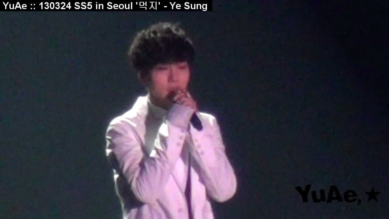 YuAe : 130324 SS5 in Seoul '먹지' - YeSung Solo
