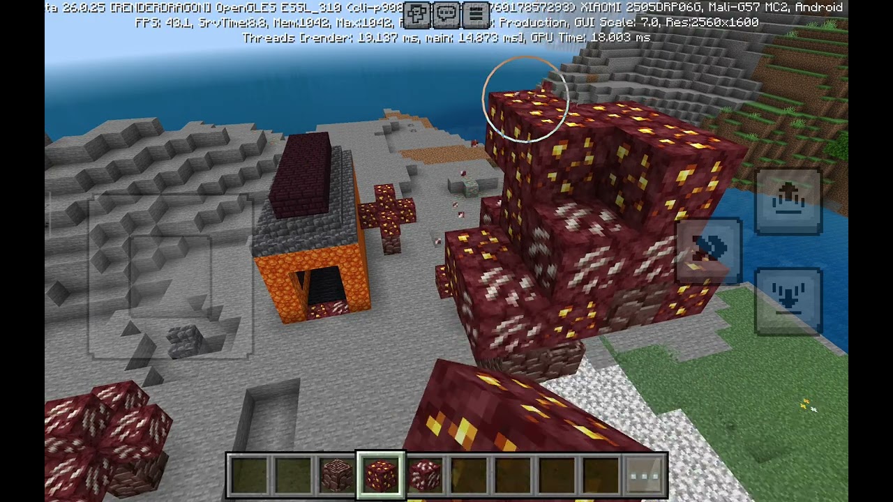 • | Моя постройка в Minecraft | •
