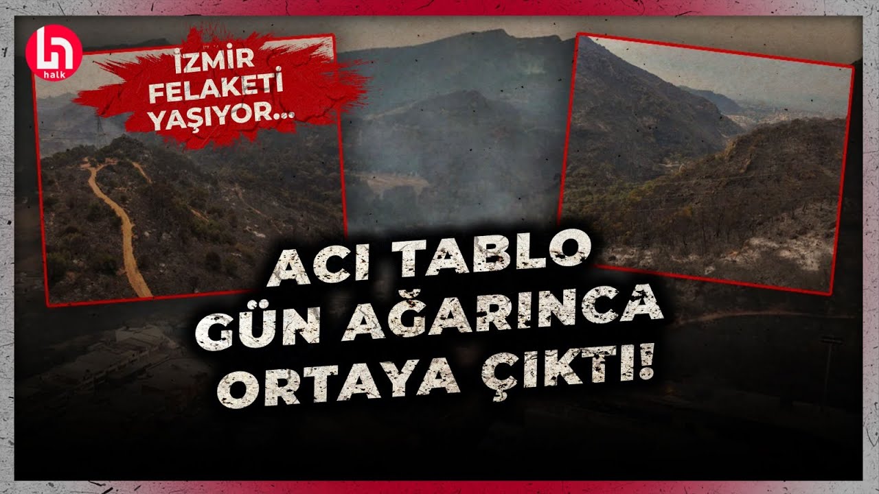 ACI TABLO! İzmir’deki yangın felaketinin boyutu gün aydınlanınca ortaya çıktı!