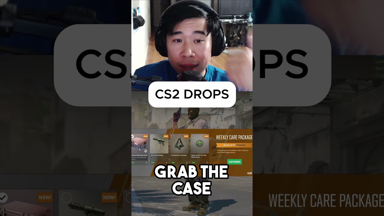 How to get Cases in CS2 - Weekly Care Package