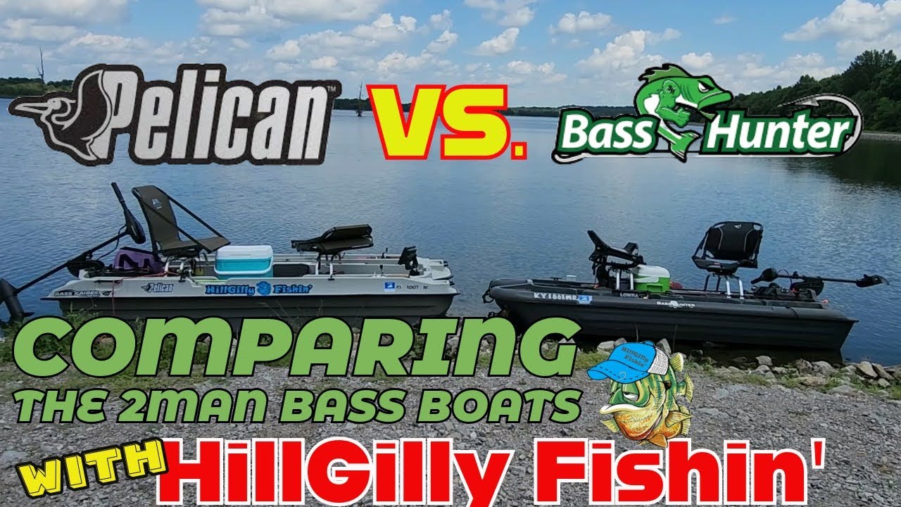 Bass Hunter EX vs. Pelican Bass Raider - Comparison of 2 Man Bass Boats