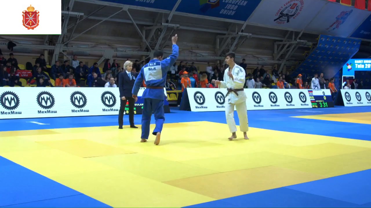81 kg Dubsky K Bulak E 31 03 2019 T1 Кубок Европы по дзюдо среди юношей и девушек до 18 лет, ТУЛА 2