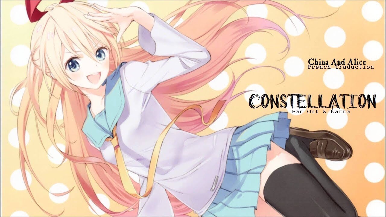 AMV Nightcore -  Constellation (French Traduction) (Lyrics) Collab