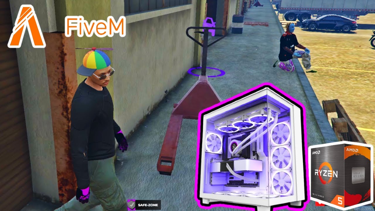 Gta Rp Fivem - Ryzen 5 5600g + 16gb Ram e Vega 7| Fluxo Rp [SEM PLACA DE VÍDEO] - 900p/1080p