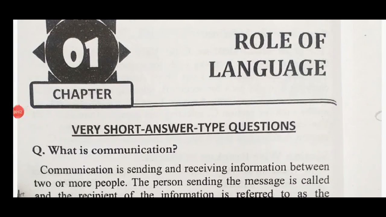 Language competence and Communication skills (Part 1)  B. ed course