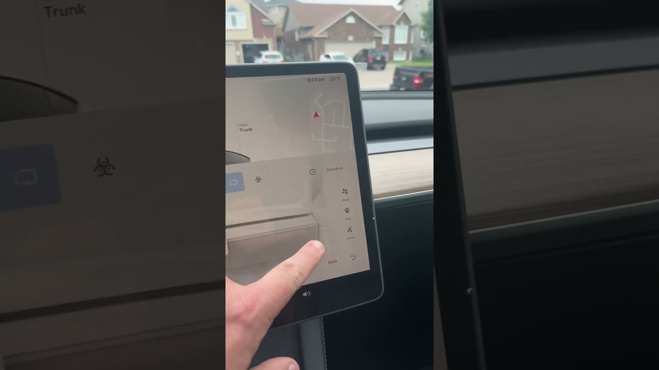 Tesla Model Y Dog Mode For Summer Heat