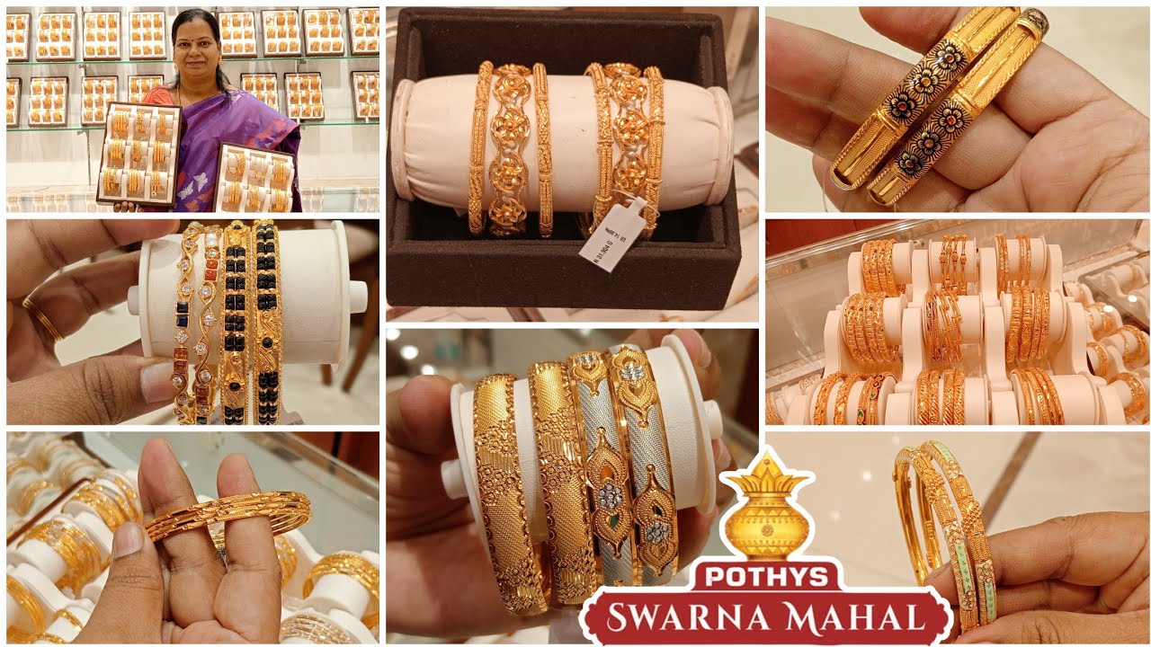 🔥Exclusive 16g Gold Bangles/Meenakari/Two Tone/Cut Work/Contemporary/Hollow/Rod/ NoTemple inspired?