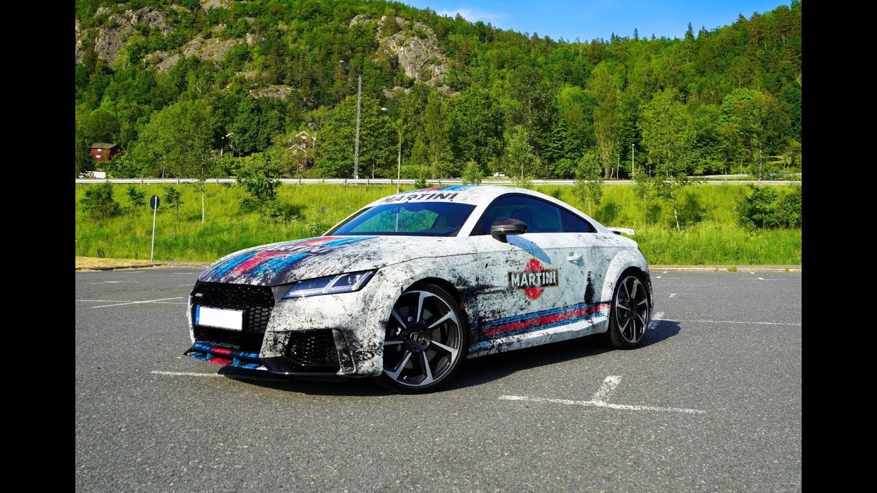Audi TTRS Martini Exhaust Sound And Drive '4K'