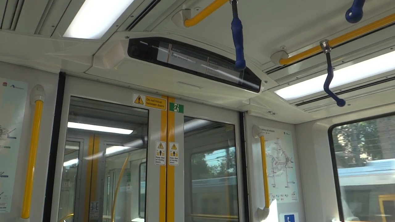 Sydney Trains B-Set (Waratah Series 2) - Ashfield to Burwood (T2 Inner West & Leppington Line)