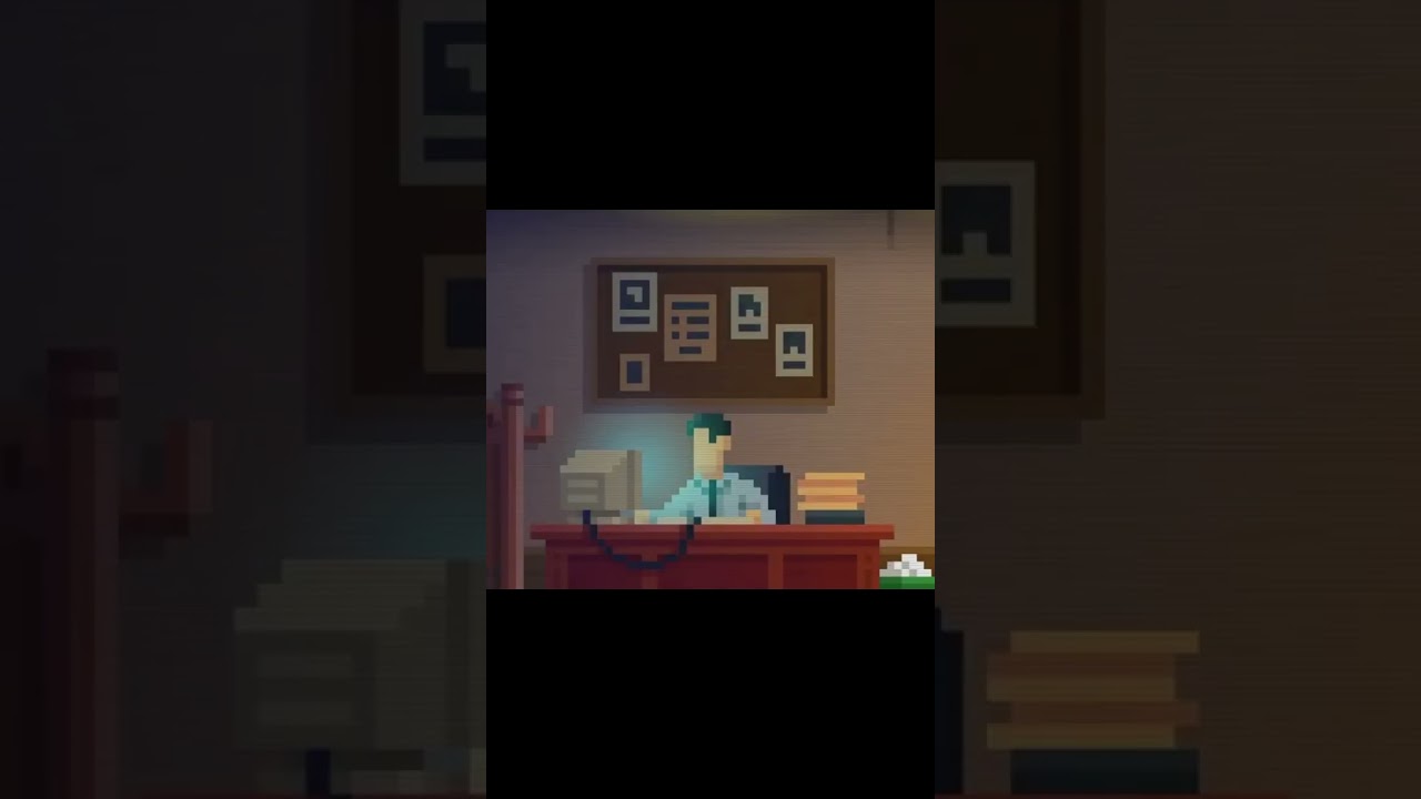 Обзор игры за минуту: The Darkside Detective #thedarksidedetective #обзор #инди